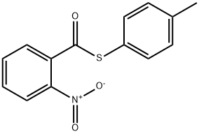 2-Nitrothiobenzoic acid S-(4-methylphenyl) ester