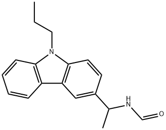 N-[1-(9-Propyl-9H-carbazol-3-yl)ethyl]formamide