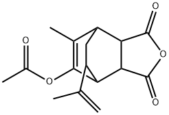 6-Acetyloxy-3a,4,7,7a-tetrahydro-5-methyl-8-(1-methylethenyl)-4,7-ethanoisobenzofuran-1,3-dione