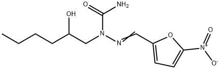 1-(2-hydroxyhexyl)-1-[(5-nitro-2-furyl)methylideneamino]urea