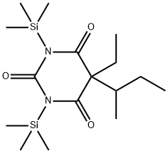 5-Ethyl-5-(1-methylpropyl)-1,3-bis(trimethylsilyl)-2,4,6(1H,3H,5H)-pyrimidinetrione