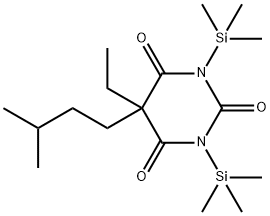 5-Ethyl-5-(3-methylbutyl)-1,3-bis(trimethylsilyl)-2,4,6(1H,3H,5H)-pyrimidinetrione
