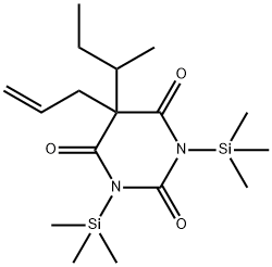 5-(1-Methylpropyl)-5-(2-propenyl)-1,3-bis(trimethylsilyl)-2,4,6(1H,3H,5H)-pyrimidinetrione
