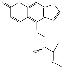 (+)-4-[(R)-2-Hydroxy-3-methoxy-3-methylbutoxy]-7H-furo[3,2-g][1]benzopyran-7-one