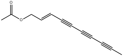 (E)-2-Decene-4,6,8-triyn-1-ol acetate