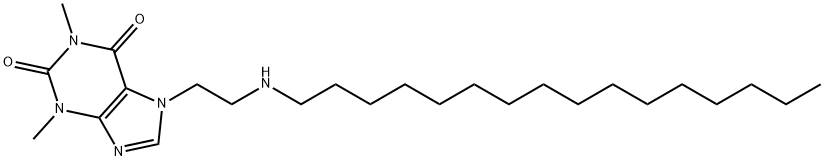 7-[2-(Hexadecylamino)ethyl]-3,7-dihydro-1,3-dimethyl-1H-purine-2,6-dione