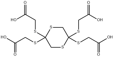 2,2',2'',2'''-[1,4-dithiane-2,5-diylidenetetrakis(thio)]tetrakisacetic acid