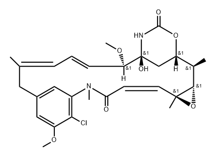 (2E)-3-De[2-[acetyl(methyl)amino]-1-oxopropoxy]-2,3-didehydromaytansine