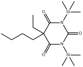 5-Butyl-5-ethyl-1,3-bis(trimethylsilyl)-2,4,6(1H,3H,5H)-pyrimidinetrione