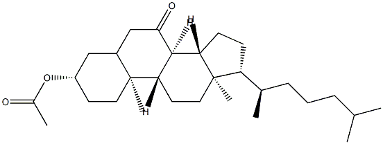 3β-(Acetyloxy)-5ξ-cholestan-7-one