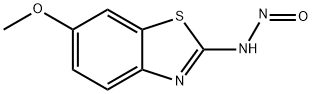 2-Benzothiazolamine,6-methoxy-N-nitroso-(9CI)