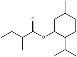 2-(isopropyl)-5-methylcyclohexyl 2-methylbutyrate