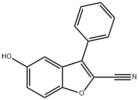 5-羟基-3-苯基苯并呋喃-2-甲腈