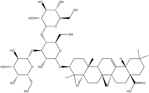 3α-[[4-O-β-D-Glucopyranosyl-3-O-β-D-galactopyranosyl-β-D-glucopyranosyl]oxy]olean-12-en-28-oic acid