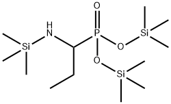 [1-[(Trimethylsilyl)amino]propyl]phosphonic acid bis(trimethylsilyl) ester