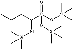 [1-[(Trimethylsilyl)amino]butyl]phosphonic acid bis(trimethylsilyl) ester