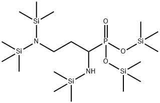 [3-[Bis(trimethylsilyl)amino]-1-[(trimethylsilyl)amino]propyl]phosphonic acid bis(trimethylsilyl) ester