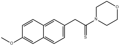 4-[2-(6-甲氧基-2-萘基)-1-硫代乙基]吗啉