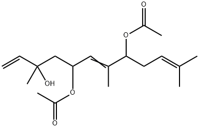 3,7,11-Trimethyl-1,6,10-dodecatriene-3,5,8-triol 5,8-diacetate