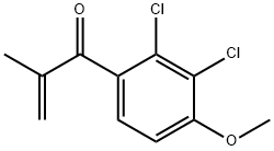 1-(2,3-二氯-4-甲氧苯基)-2-甲基丙-2-烯-1-酮