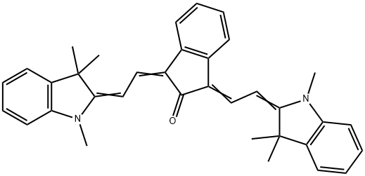 1,3-BIS[(E)-2-(1,3,3-TRIMETHYL-1,3-DIHYDRO-2H-INDOL-2-YLIDENE)ETHYLIDENE]-1,3-DIHYDRO-2H-INDEN-2-ONE