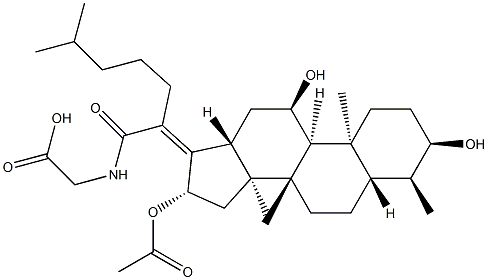 tauro-24,25-dihydrofusidate