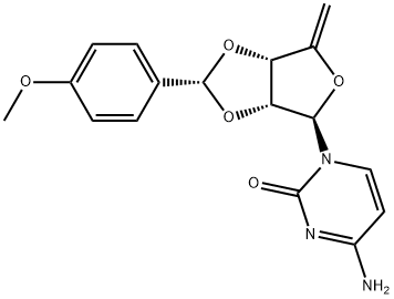 4',5'-Didehydro-5'-deoxy-2'-O,3'-O-[(R)-(4-methoxyphenyl)methylene]cytidine