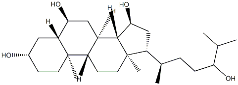 5α-Cholestane-3β,6α,15α,24-tetraol