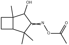 2-Hydroxy-1,4,4-trimethylbicyclo[3.2.0]heptan-3-one O-acetyl oxime