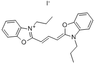 3-丙基-2-[3-(3-丙基-3H-苯并恶唑-2-亚基)丙-1-烯基]苯并恶唑碘化物