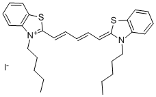 3,3'-二-N-戊基硫代花菁染料碘化物