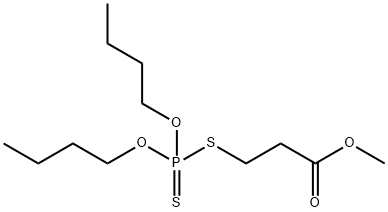 3-[(Dibutoxyphosphinothioyl)thio]propionic acid methyl ester