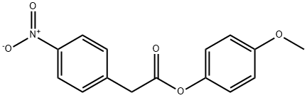 4-Nitrobenzeneacetic acid 4-methoxyphenyl ester