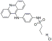 N-[4-(acridin-9-ylamino)phenyl]propane-1-sulfonamide hydrochloride