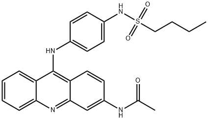 N-[p-[(3-Acetylamino-9-acridinyl)amino]phenyl]-1-butanesulfonamide