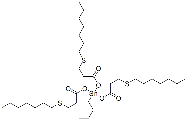 butyltris[3-(isooctylthio)-1-oxopropoxy]stannane