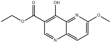 4-羟基-6-甲氧基-1,5-萘啶-3-羧酸乙酯