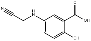 Benzoic acid, 5-[(cyanomethyl)amino]-2-hydroxy- (9CI)