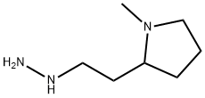 2-(2-肼基乙基)-1-甲基吡咯烷