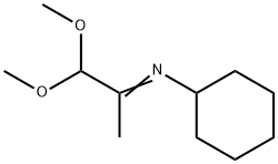CYCLOHEXYL-[2,2-DIMETHOXY-1-METHYL-ETH-(E)-YLIDENE]-AMINE