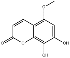 2H-1-Benzopyran-2-one,7,8-dihydroxy-5-methoxy-(9CI)