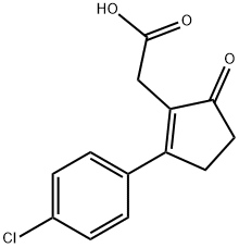 [2-(4-氯-苯基)-5-氧代-环戊-1-烯]-乙酸