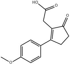 [2-(4-甲氧基苯基)-5-氧环戊-1-烯]乙酸