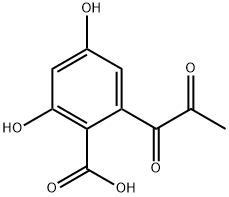 2,4-dihydroxy-6-(1,2-dioxopropyl)benzoic acid