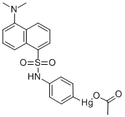 4-DANSYLAMINOPHENYLMERCURIC ACETATE