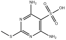 4,6-Diamino-2-methylthio-5-pyrimidinesulfonic acid