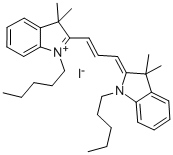 1,1'-DIPENTYL-3,3,3',3'-TETRAMETHYLINDOCARBOCYANINE IODIDE