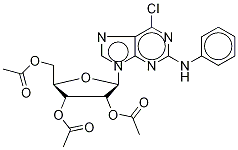 6-Chloro-N-phenyl-9-(2,3,5-tri-O-acetyl-β-D-ribofuranosyl)-9H-purin-2-amine