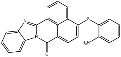 4-(o-Aminophenylthio)-7H-benzimidazo[2,1-a]benz[de]isoquinolin-7-one