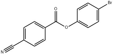 4-Cyanobenzoic acid 4-bromophenyl ester